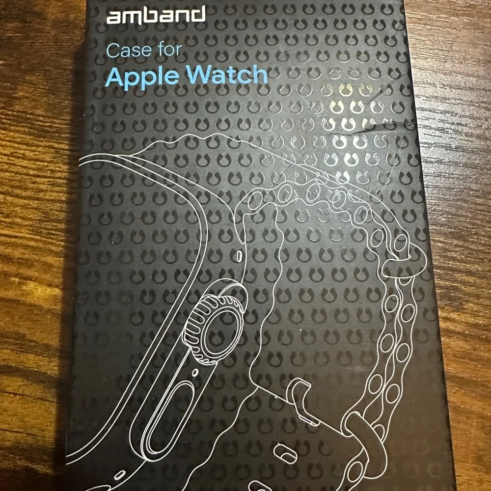 Black Apple Watch Case